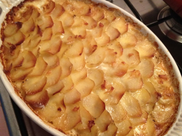 Aardappel gratin