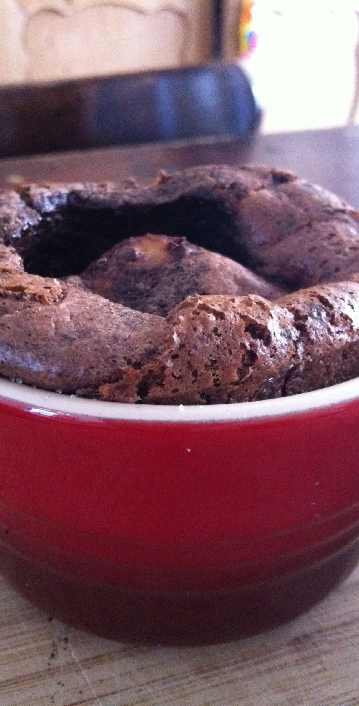 Chocolade Clafoutis met Peer