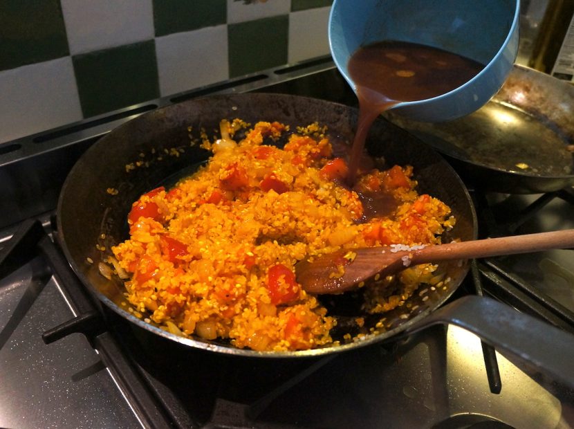 Paella en bouillon