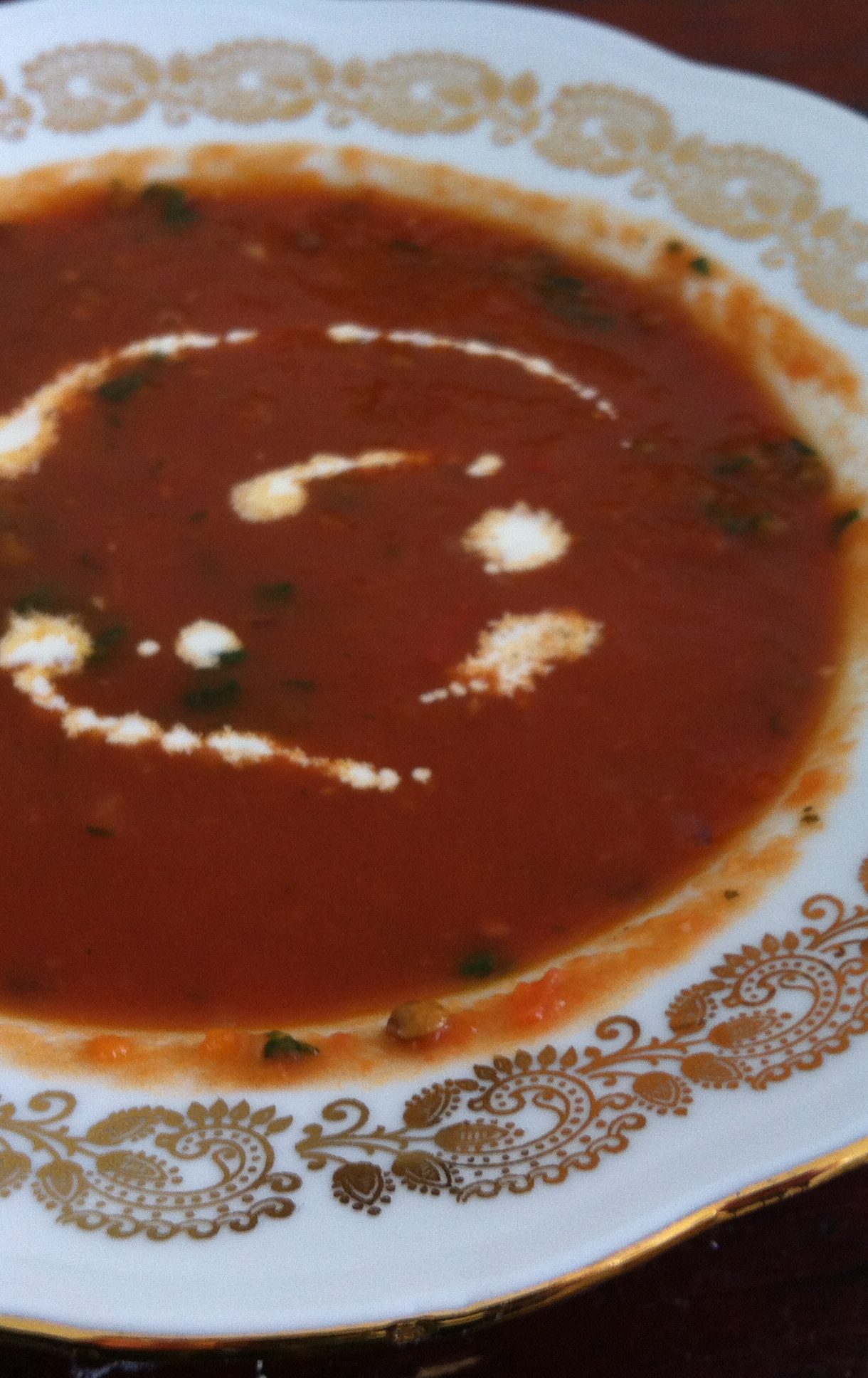 Tomatenlinzensoep