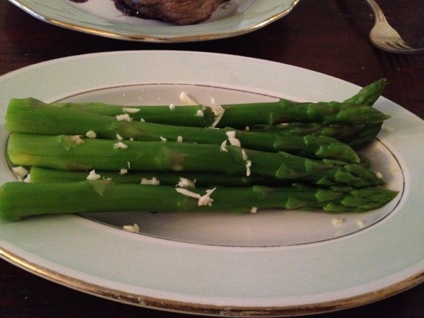 Groene asperges