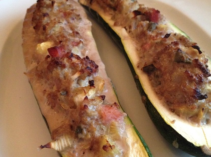 Gevulde courgettes