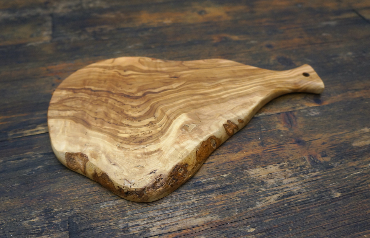Olijfhouten plank /- 25cm tot 30cm - Image 3