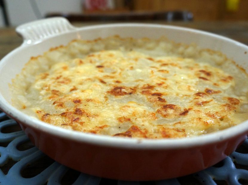 Gegratineerde-raapjespuree