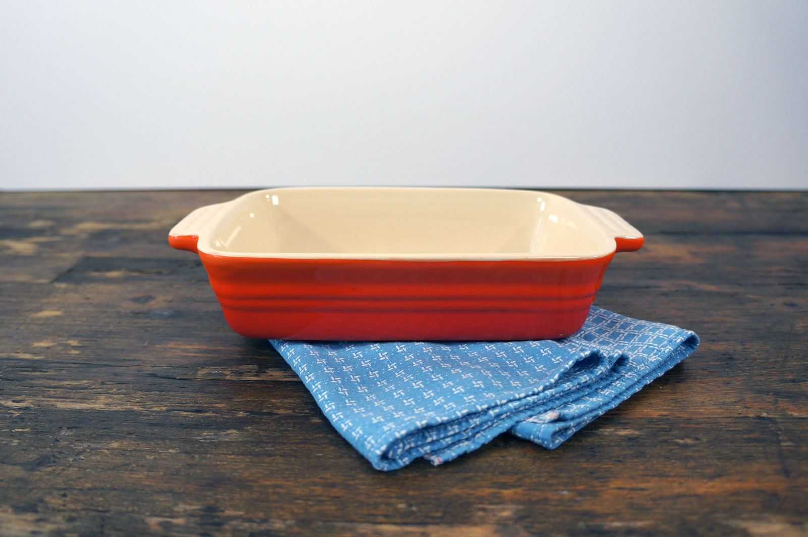 Aardewerken ovenschaaltje van Le Creuset