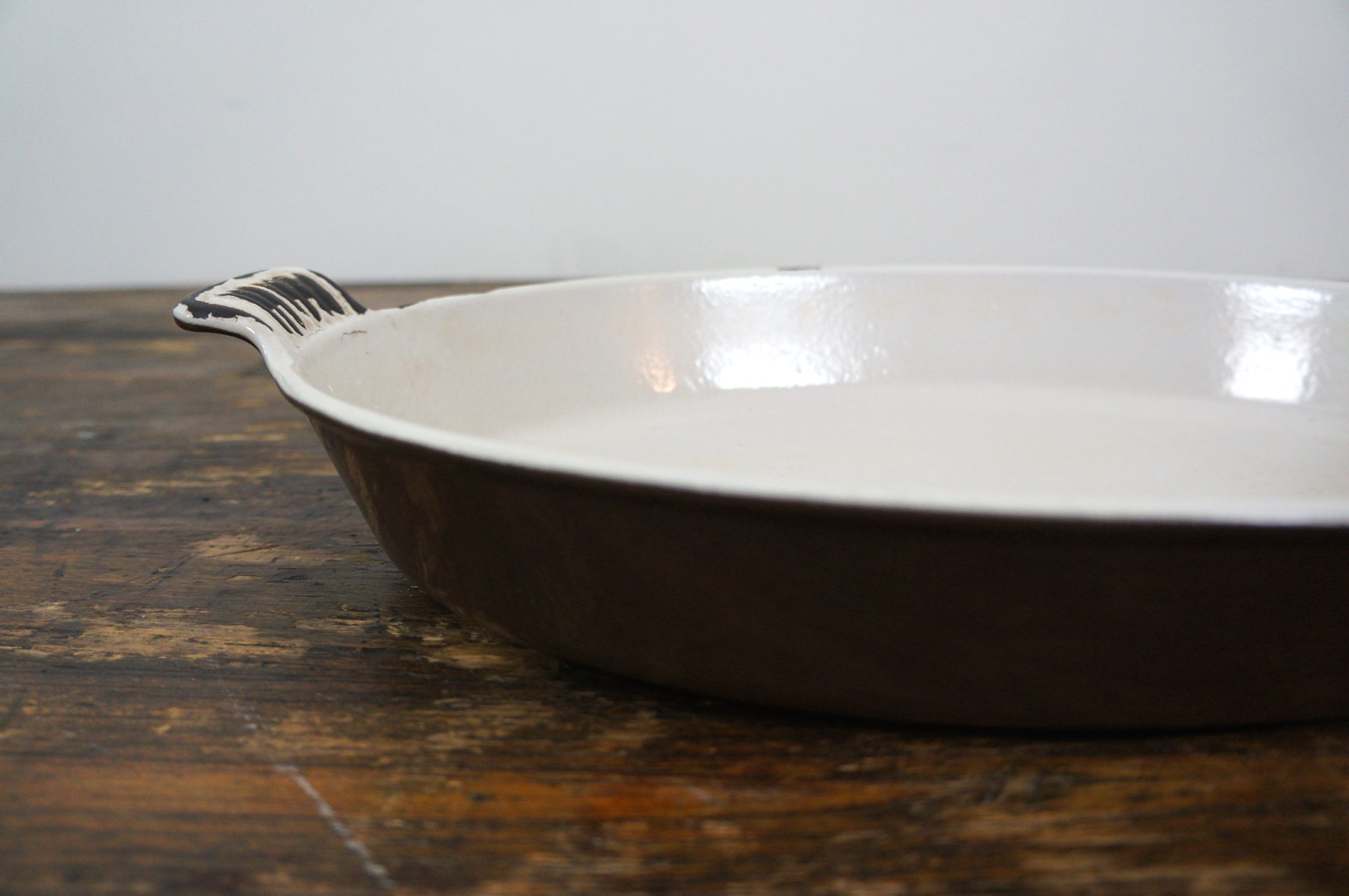 Bruine ovale ovenschaal Le Creuset maat 36 - Image 3