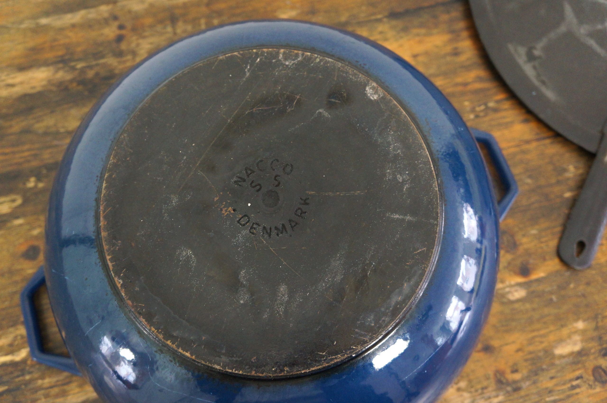 Grote blauwe Copco Nacco Denmark pan S5 - Image 2
